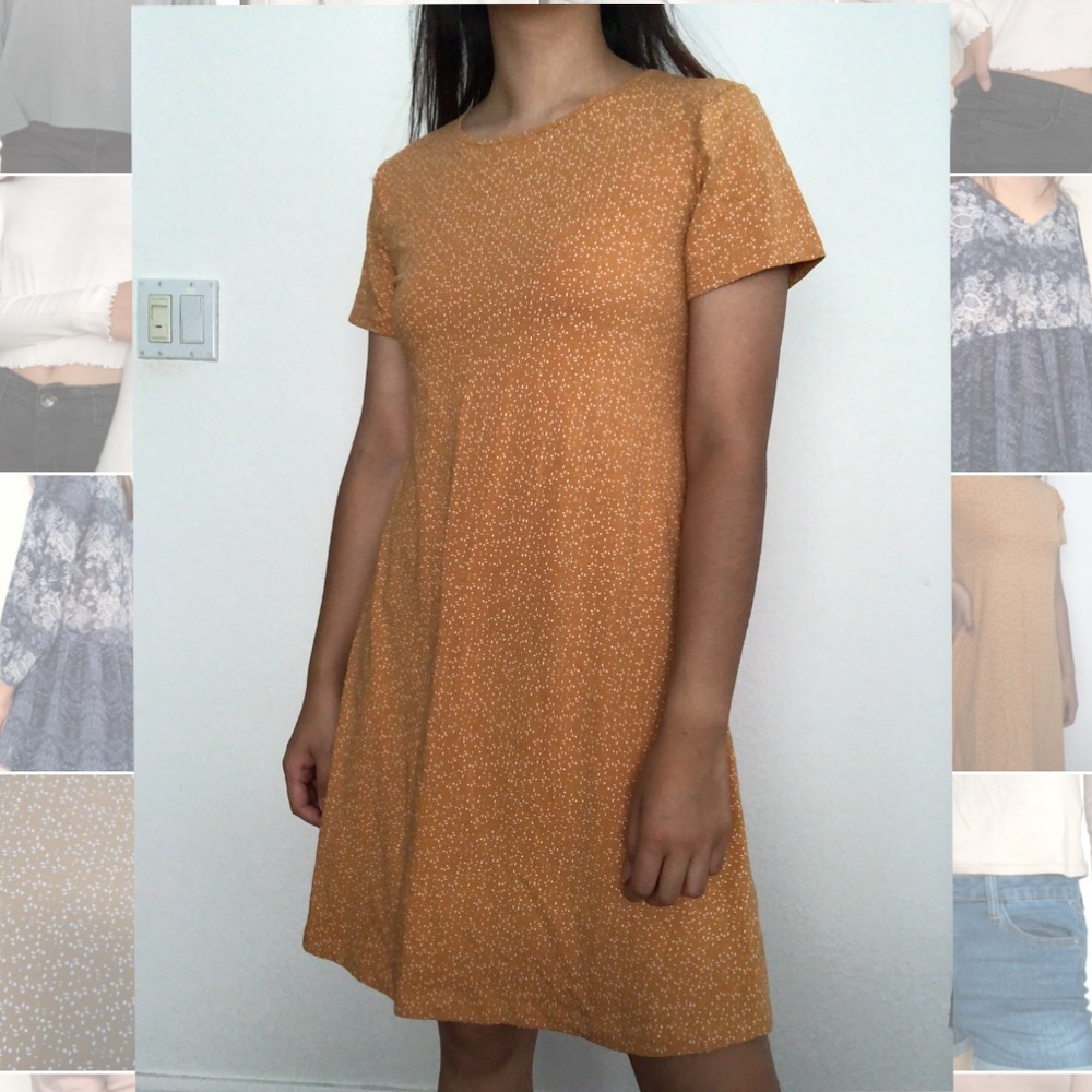 Uniqlo Printed A-line Mini Bra Dress Size M